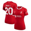 Original Fußballtrikot Liverpool 2023-24 Diogo J 20 Heimtrikot Für Damen